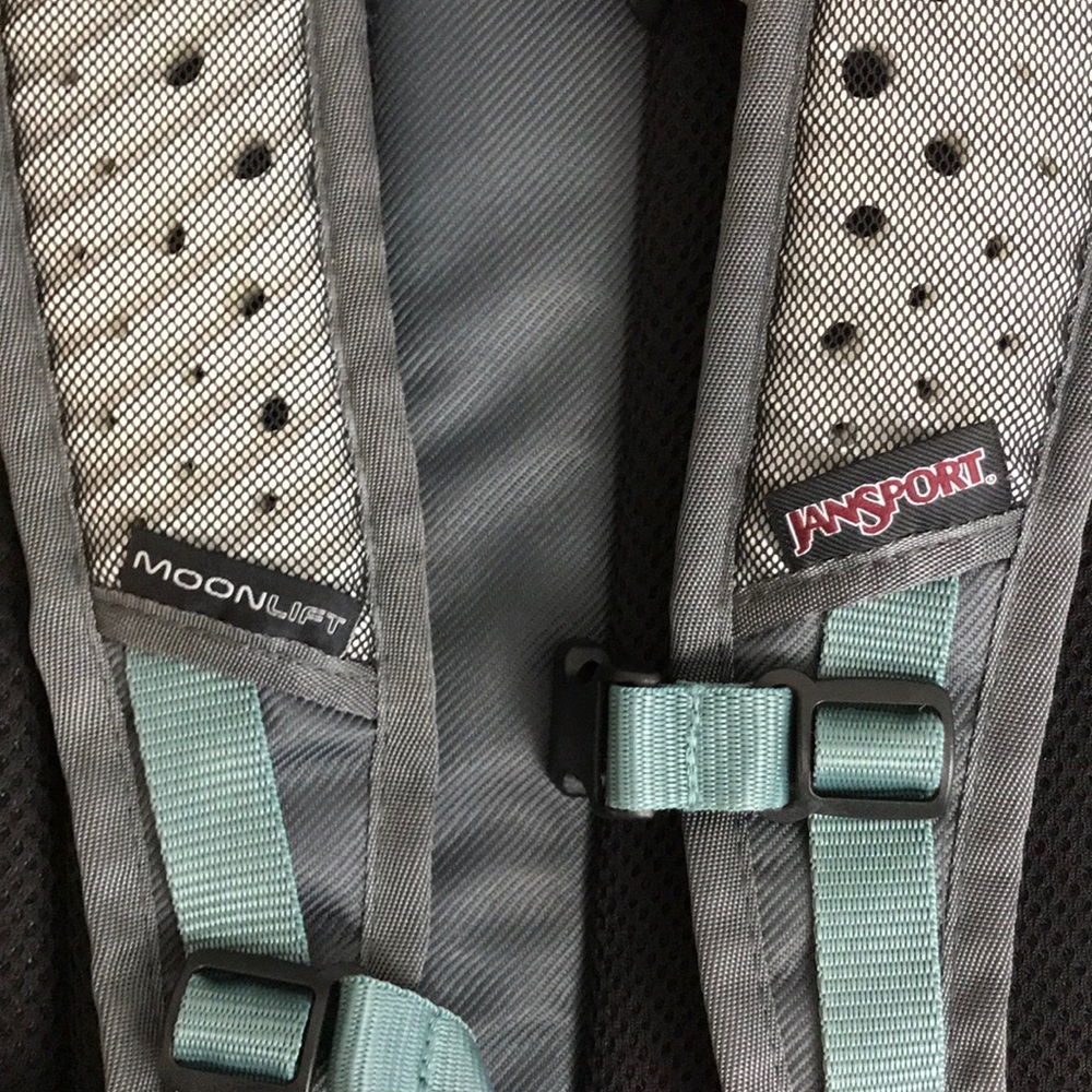 NWT JanSport Watchtower Teal Green Laptop Backpack - Picture 7 of 7